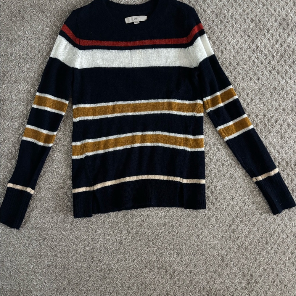 LOFT Striped Sweater